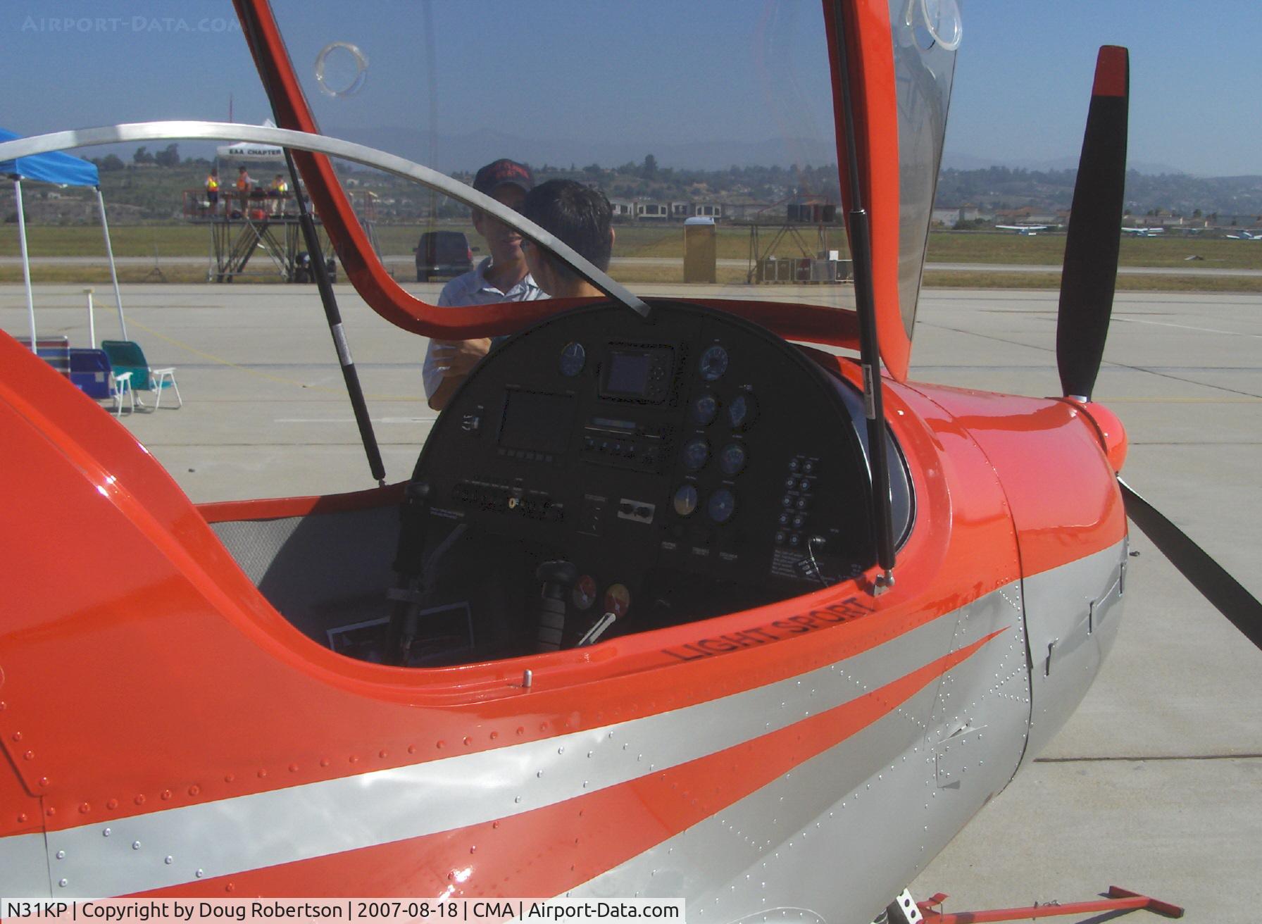 N31KP, 2006 Jihlavan KP-5 ASA C/N 5126143 L, 2006 Jihlavan KAPPA KP-5 ASA, Rotax 912ULS 100 Hp, panel