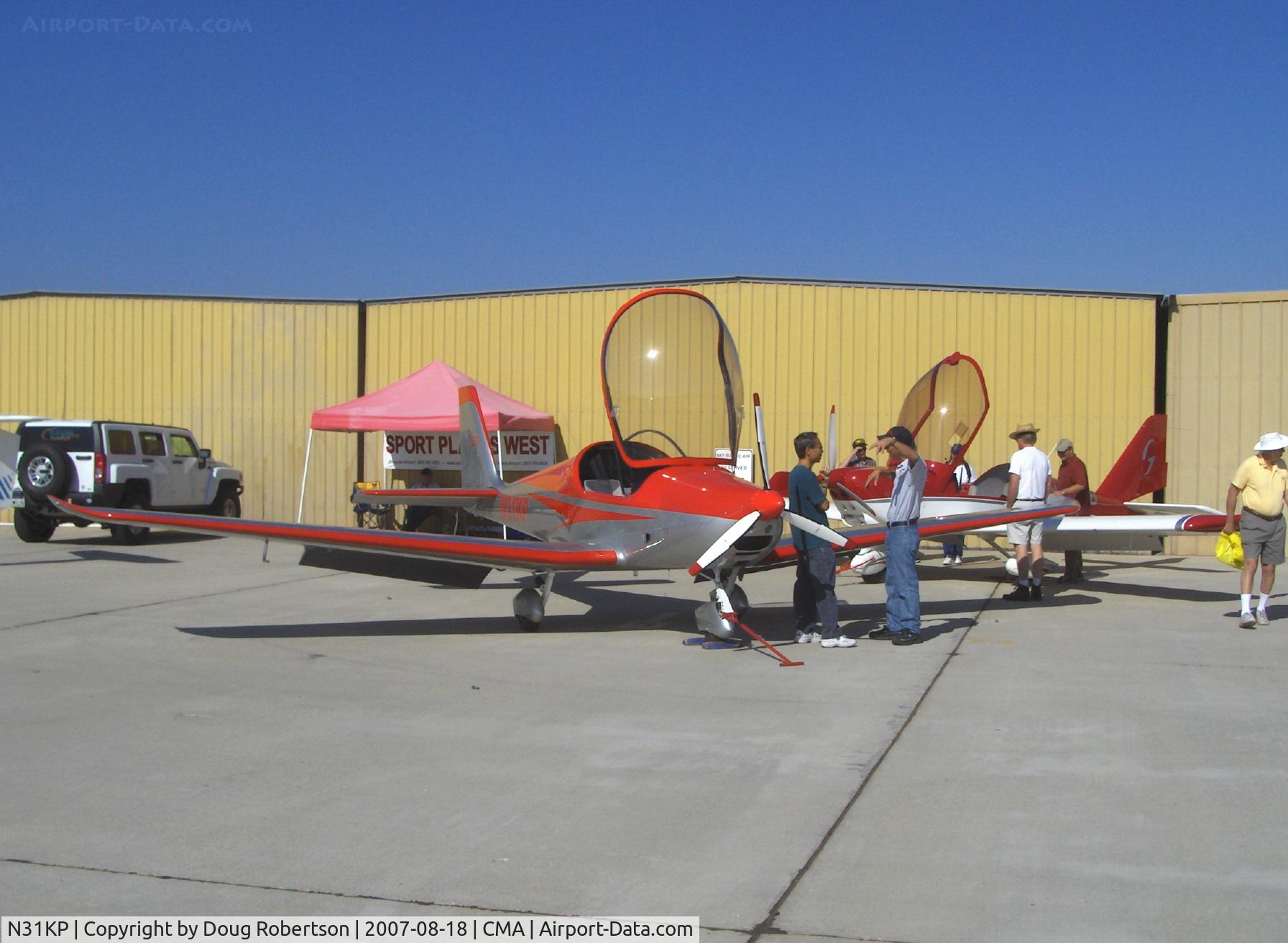 N31KP, 2006 Jihlavan KP-5 ASA C/N 5126143 L, 2006 Jihlavan KAPPA KP-5 ASA, Rotax 912ULS 100 Hp