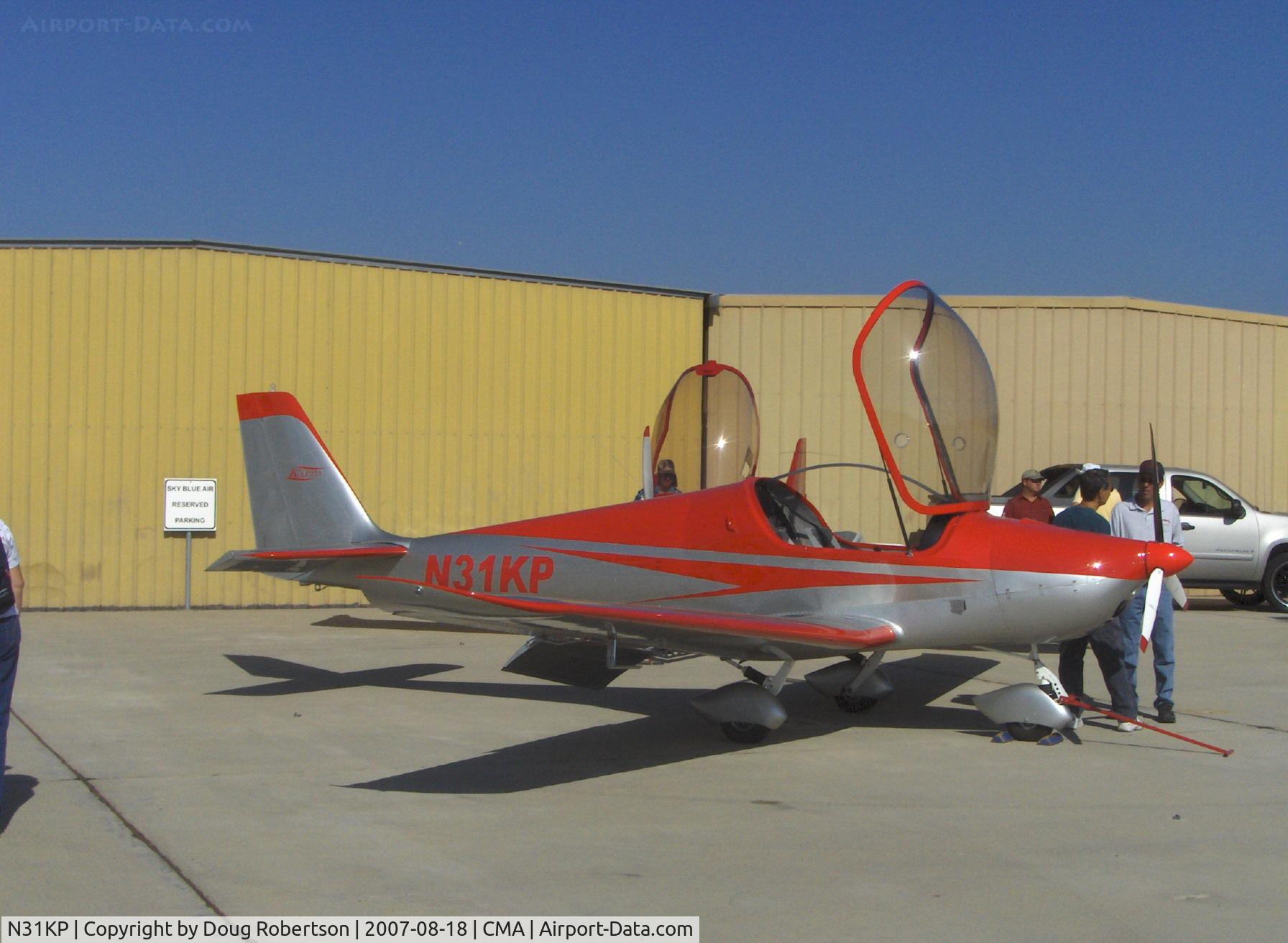 N31KP, 2006 Jihlavan KP-5 ASA C/N 5126143 L, 2006 Jihlavan KAPPA KP-5 ASA, Rotax 912ULS 100 Hp