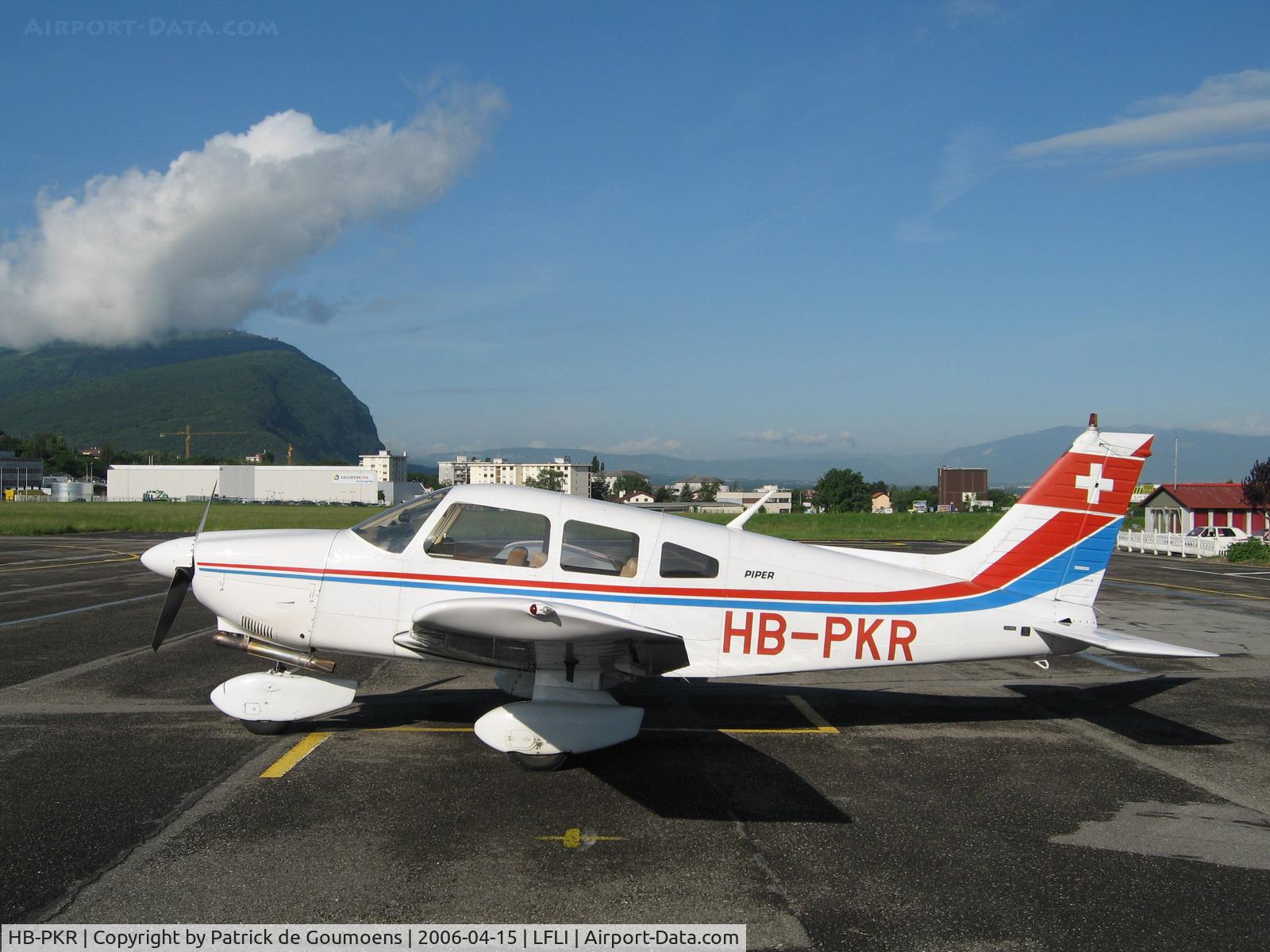 HB-PKR, 1978 Piper PA-28-181 Archer II C/N 28-7890544, A typical Archer II belonging to AeroFormation, a fantastic school in Lausanne
