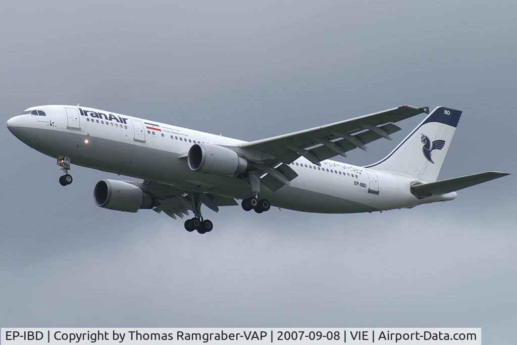 EP-IBD, 1993 Airbus A300B4-605R C/N 696, Iran Air Airbus A300-600