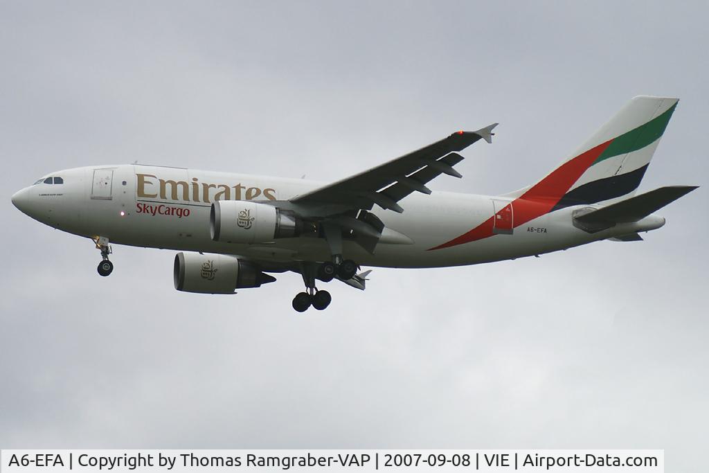 A6-EFA, 1992 Airbus A310-308F C/N 646, Emirates Airbus A310