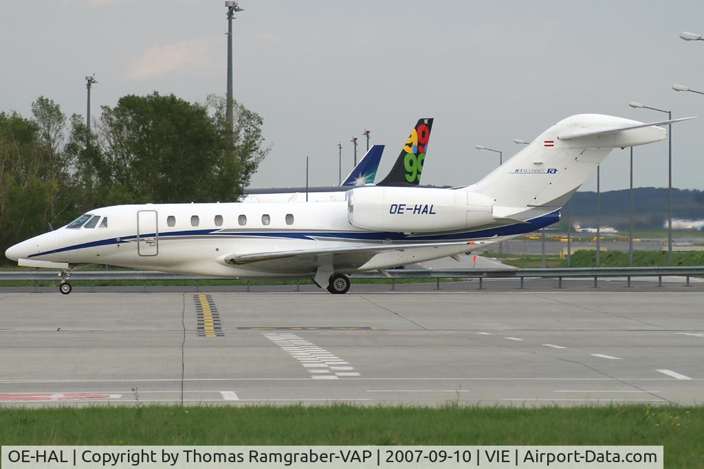 OE-HAL, 2006 Cessna 750 Citation X Citation X C/N 750-0259, Jet Alliance Cessna 750 Citation X