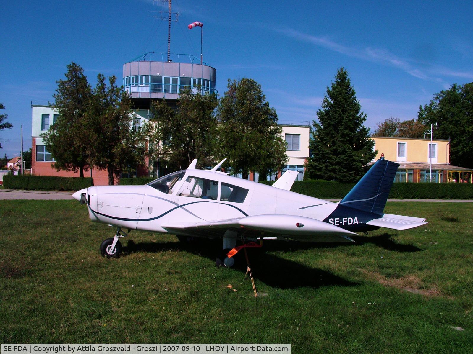SE-FDA, 1968 Piper PA-28-140 Cherokee Cruiser C/N 28-24386, Ocseny airport - LHOY Hungary
