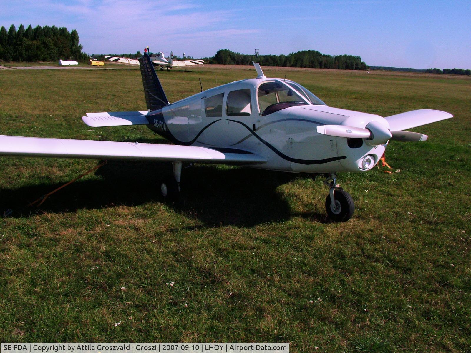 SE-FDA, 1968 Piper PA-28-140 Cherokee Cruiser C/N 28-24386, Ocseny airport - LHOY Hungary