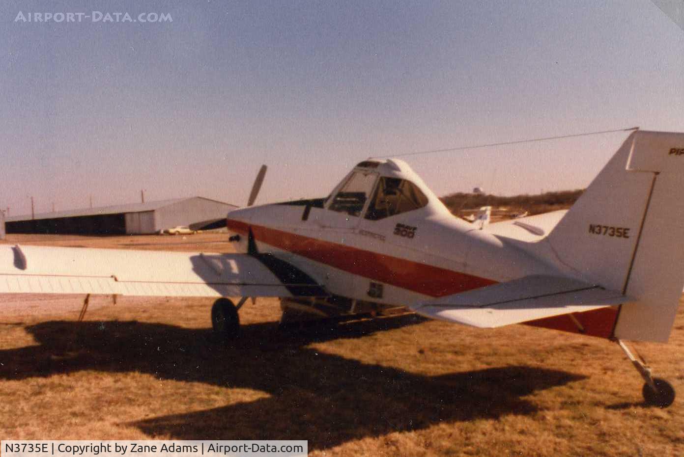 N3735E, Piper PA-36-300 Pawnee Brave C/N 367960059, Aerial Applicator @ 1985 at former Mangham, Ft. Worth