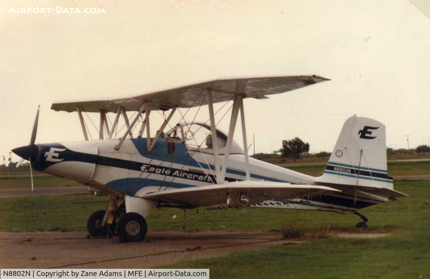 N8802N, 1981 Eagle Aircraft Co EAGLE DW-1 C/N DW-1-0017-81, Aerial Applicator @ 1985