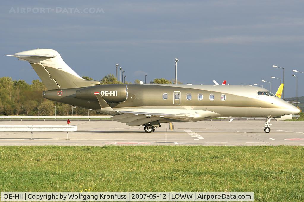 OE-HII, Bombardier Challenger 300 (BD-100-1A10) C/N 20111, Niki Lauda's private jet
