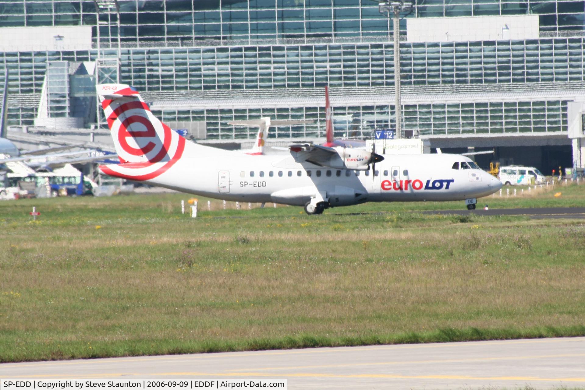 SP-EDD, 1996 ATR 42-500 C/N 530, Taken at Frankfurt September 2006