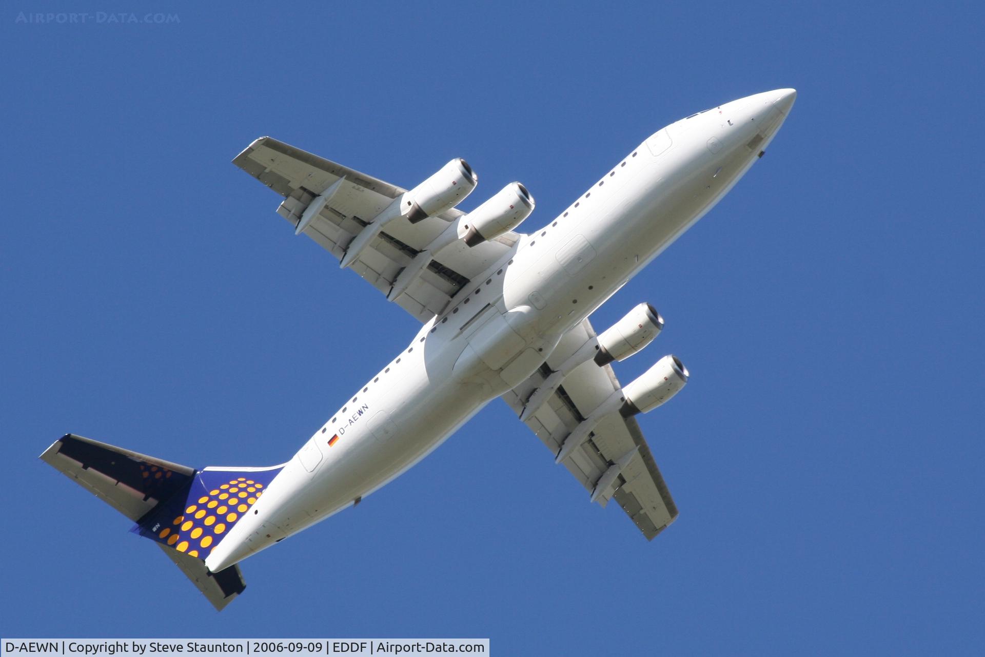 D-AEWN, 1990 British Aerospace BAe.146-300 C/N E3158, Taken at Frankfurt September 2006