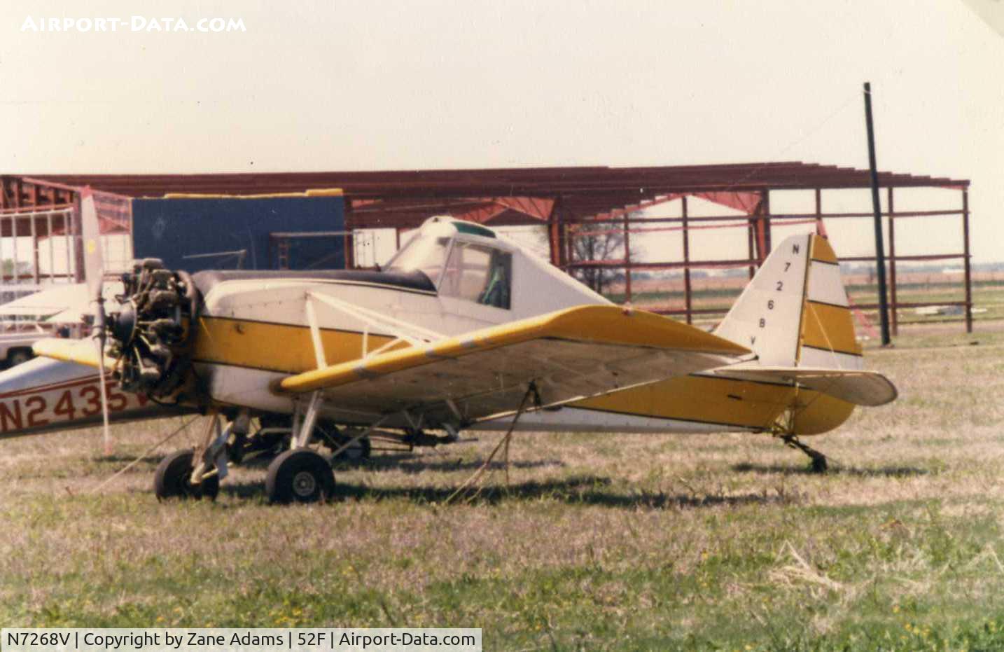 N7268V, 1967 Aero Commander CALLAIR A-9B C/N 1319, Aerial Applicator @ 1985