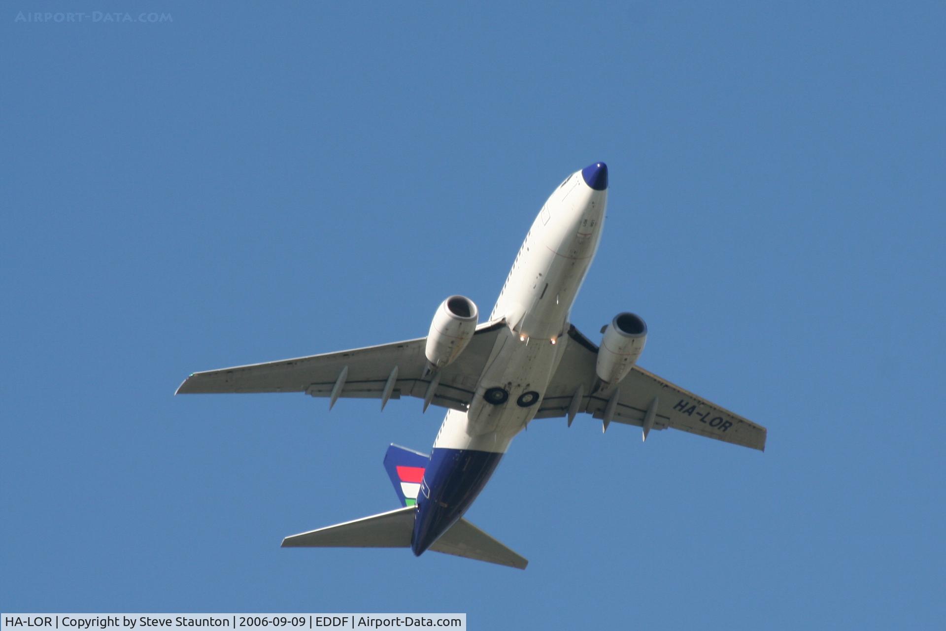 HA-LOR, 2004 Boeing 737-7Q8 C/N 29355, Taken at Frankfurt September 2006