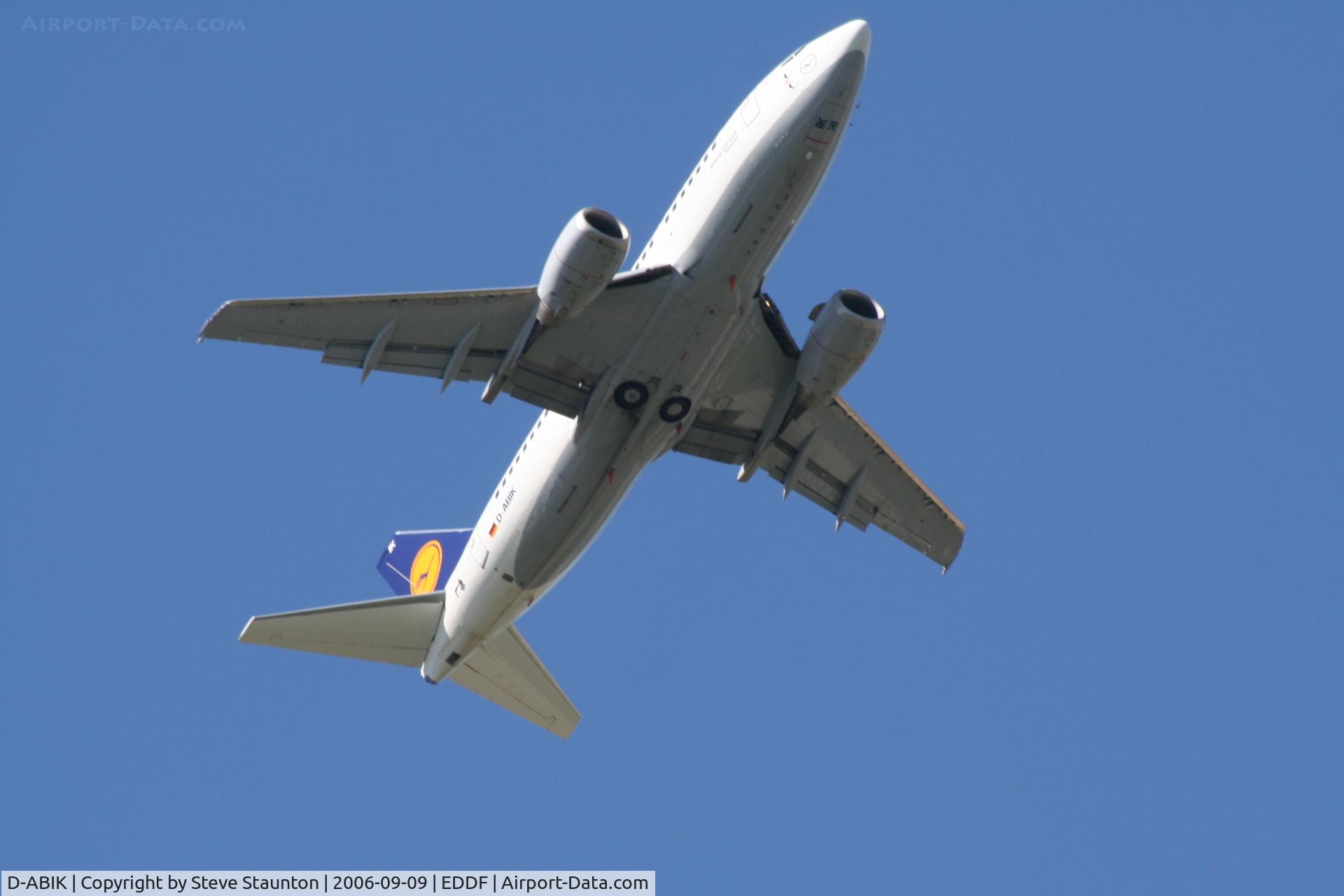 D-ABIK, 1991 Boeing 737-530 C/N 24823, Taken at Frankfurt September 2006