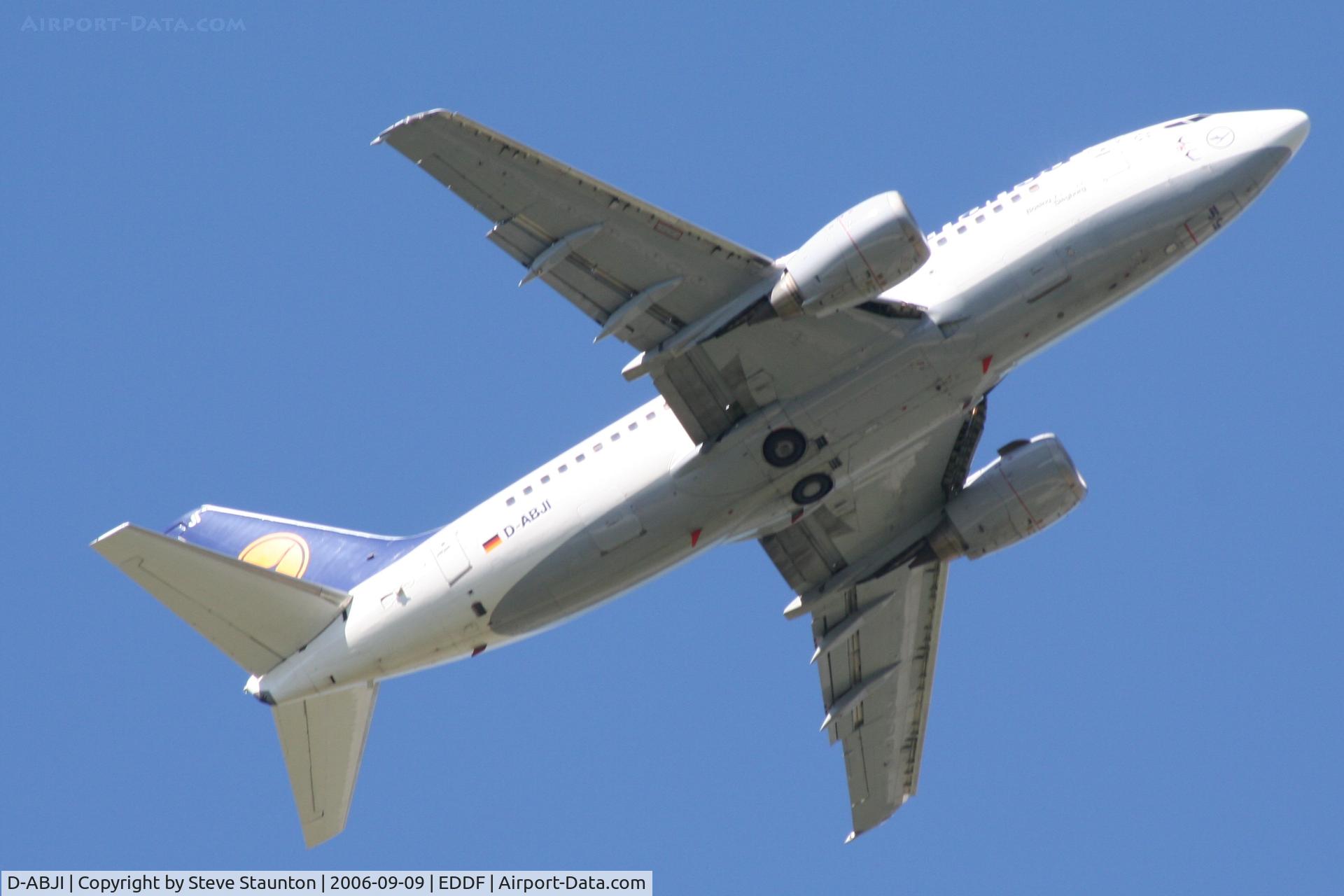D-ABJI, 1991 Boeing 737-530 C/N 25358, Taken at Frankfurt September 2006