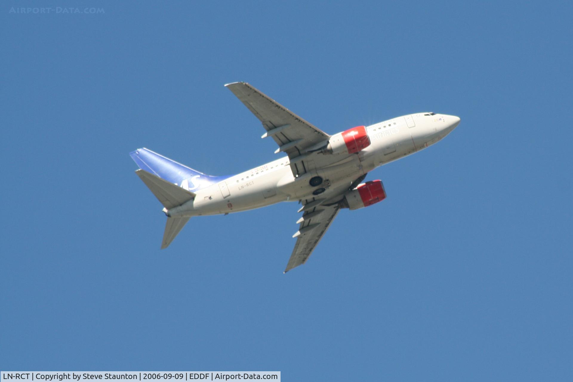 LN-RCT, 1999 Boeing 737-683 C/N 30189, Taken at Frankfurt September 2006