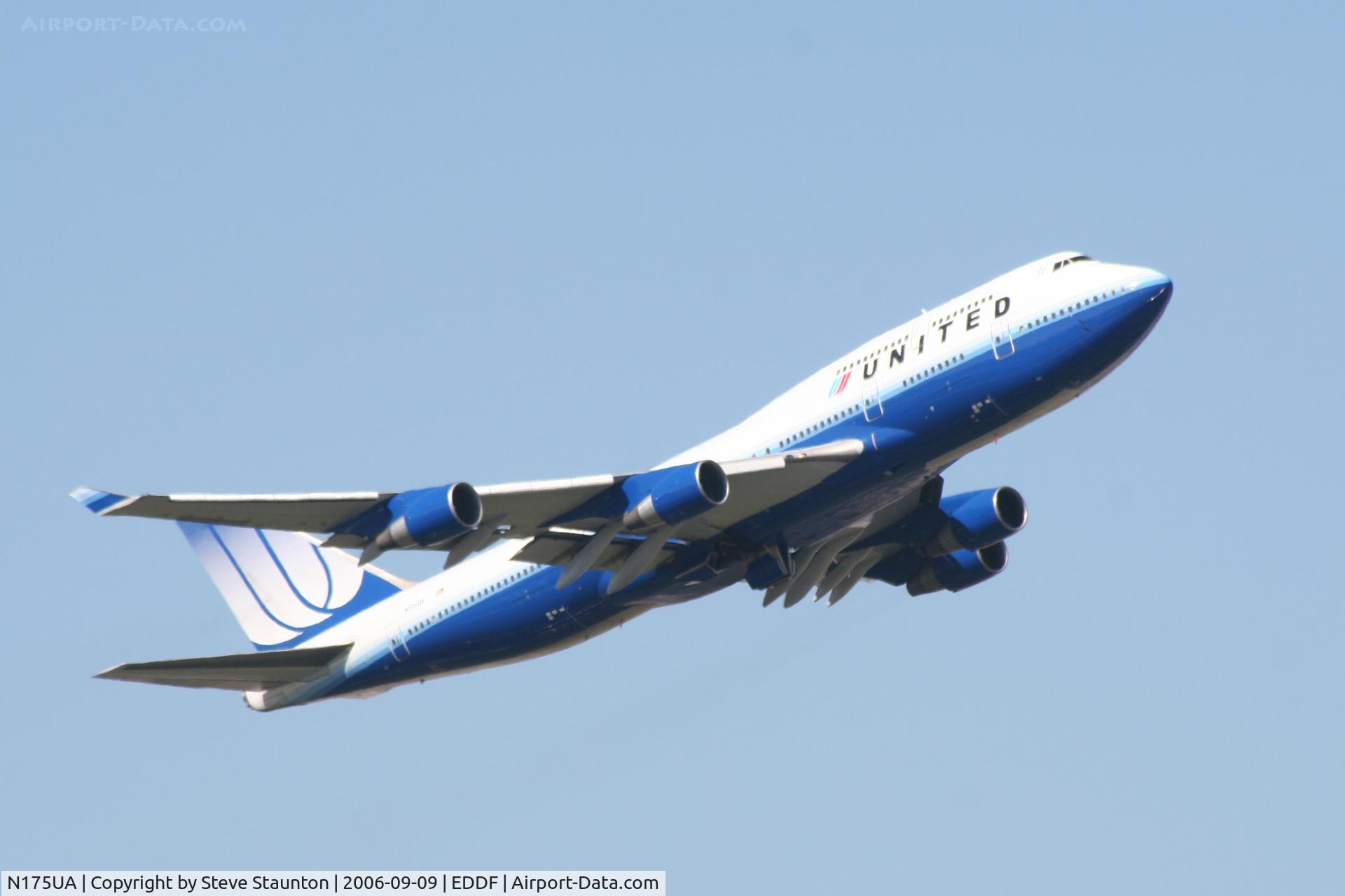 N175UA, 1990 Boeing 747-422 C/N 24382, Taken at Frankfurt September 2006