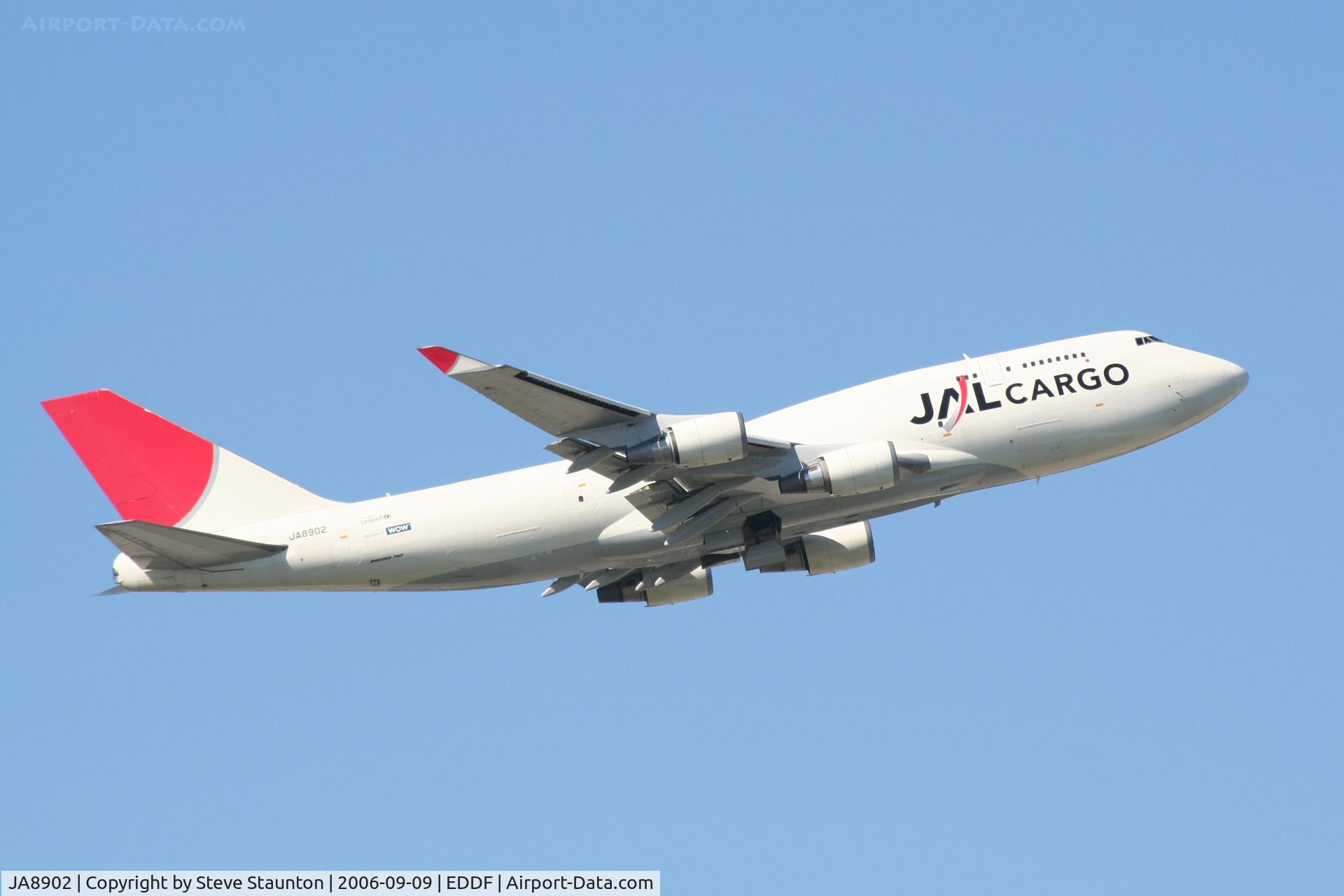 JA8902, 1992 Boeing 747-446 C/N 26344, Taken at Frankfurt September 2006