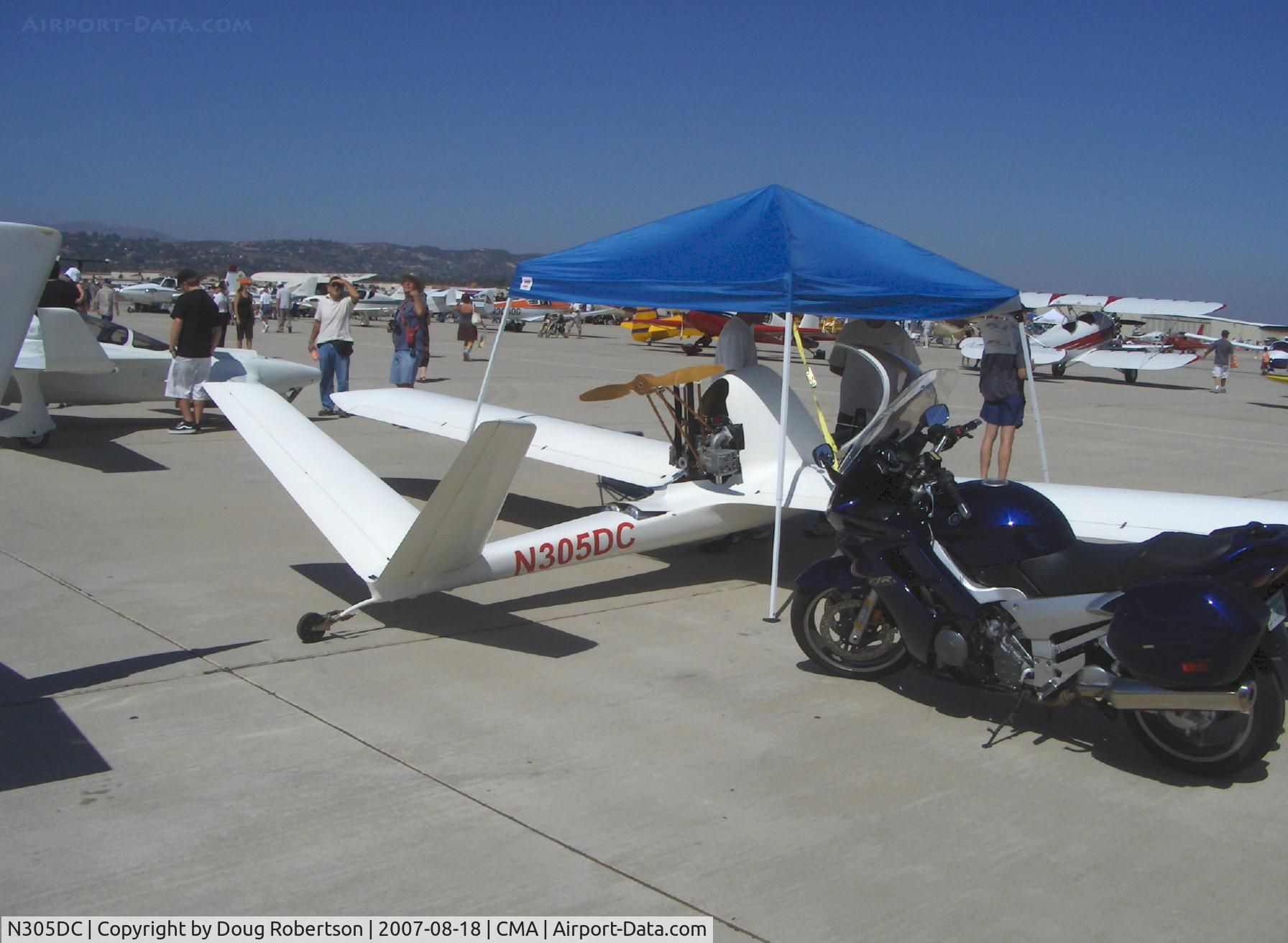 N305DC, Crane Douglas M J-5DC C/N 01, Crane J-5DC, Ramjet, Experimental class
