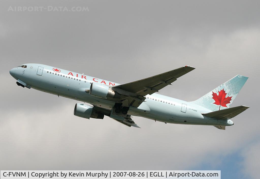 C-FVNM, 1982 Boeing 767-209 C/N 22681, Air Can 767 off 27L