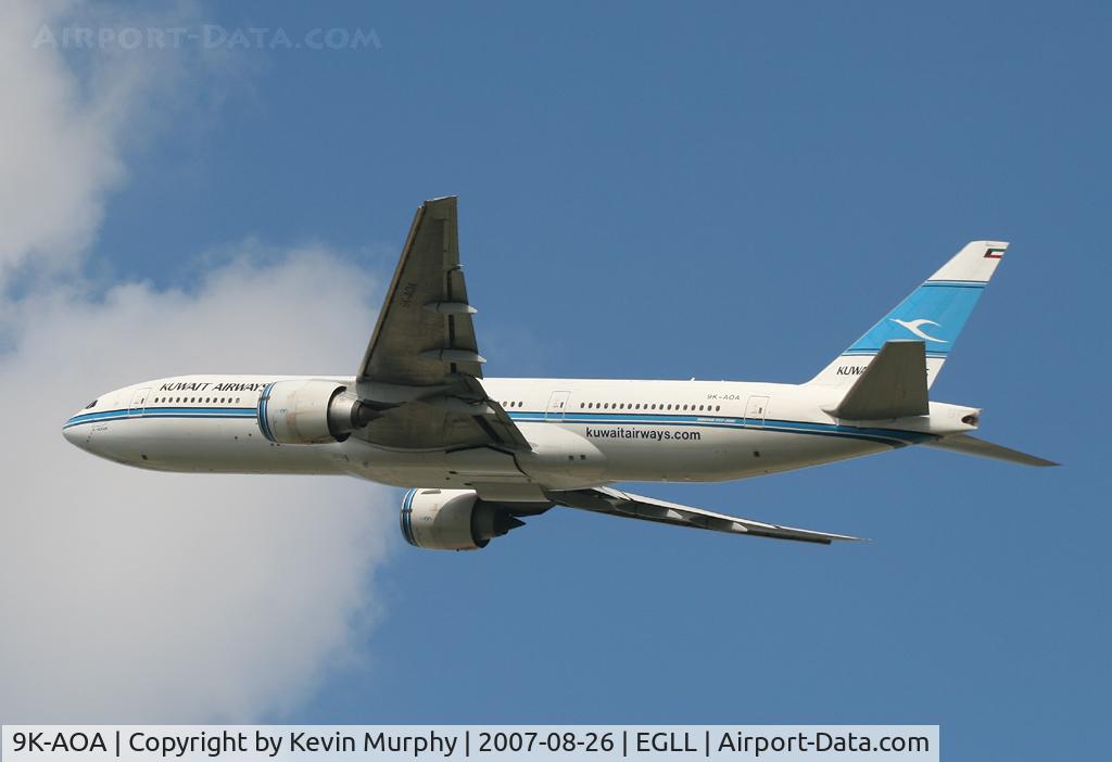 9K-AOA, 1998 Boeing 777-269/ER C/N 28743, Kuwait 777