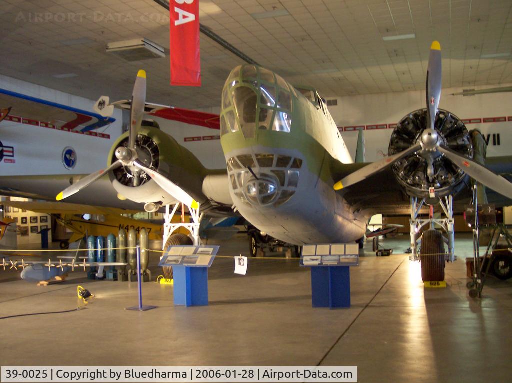 39-0025, 1939 Douglas B-18A Bolo C/N 2673, Parked for display at Wings over the Rockies. Douglas B-18A 'Bolo' SN: 39-0025