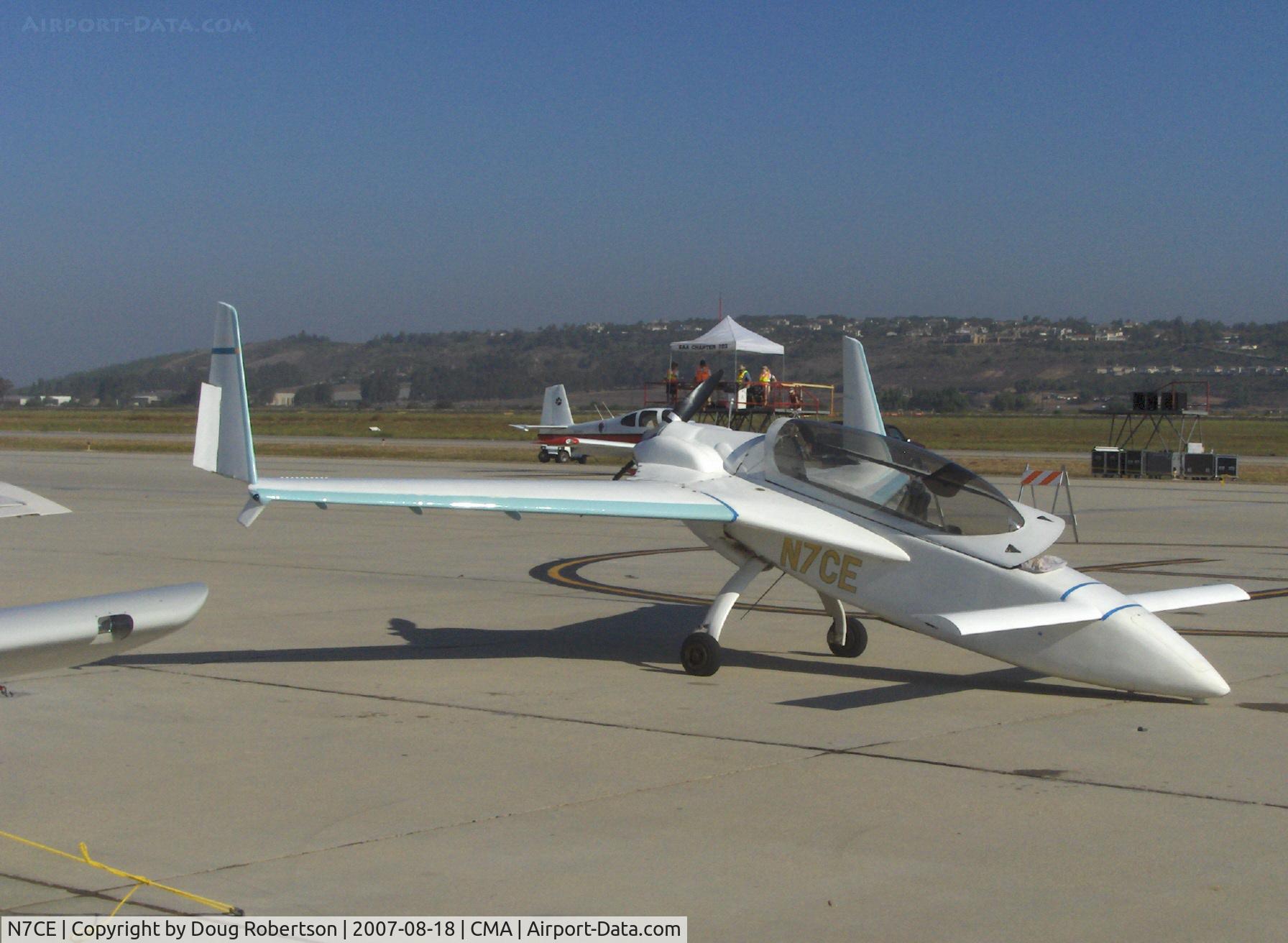 N7CE, 1999 Rutan VariEze C/N 99, 1999 Davenport DAV-EZ, Lycoming O-235