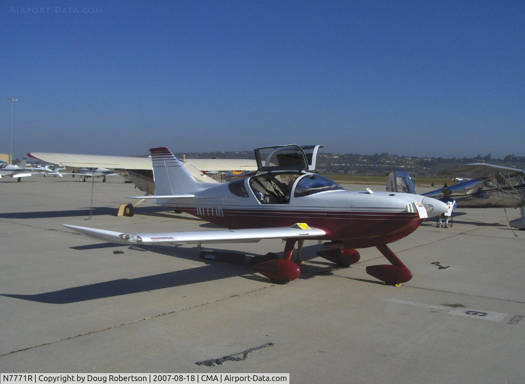 N7771R, 1995 Stoddard-Hamilton Glasair SH2F C/N 687, 1995 Ray GLASAIR SH2F, Lycoming O-320
