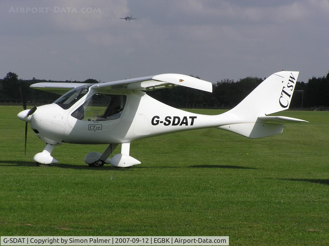 G-SDAT, 2007 Flight Design CTSW C/N 8312, Flight Design CTSW at Sywell