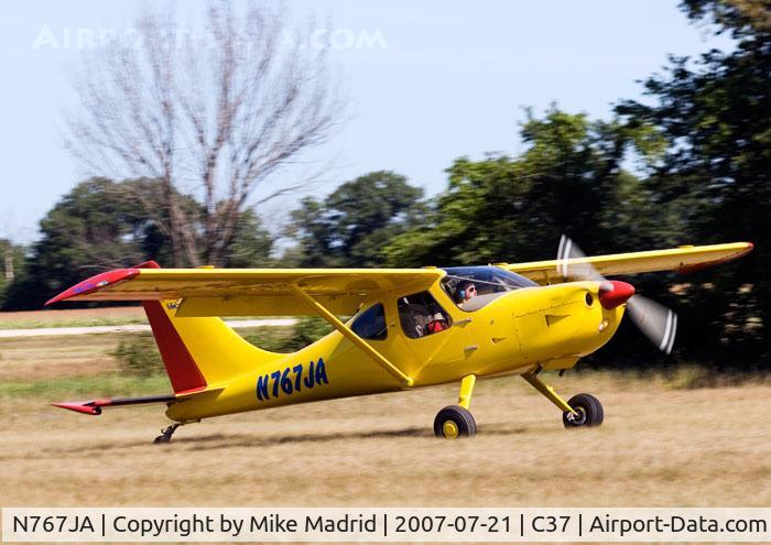N767JA, 2004 Stoddard-Hamilton Glastar C/N 5848, Taxi at Brodhead 2007