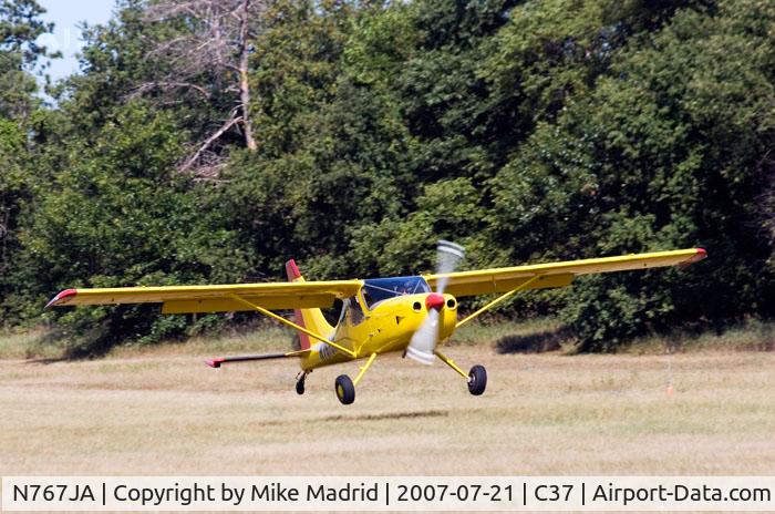 N767JA, 2004 Stoddard-Hamilton Glastar C/N 5848, 3 pointer at Brodhead 2007