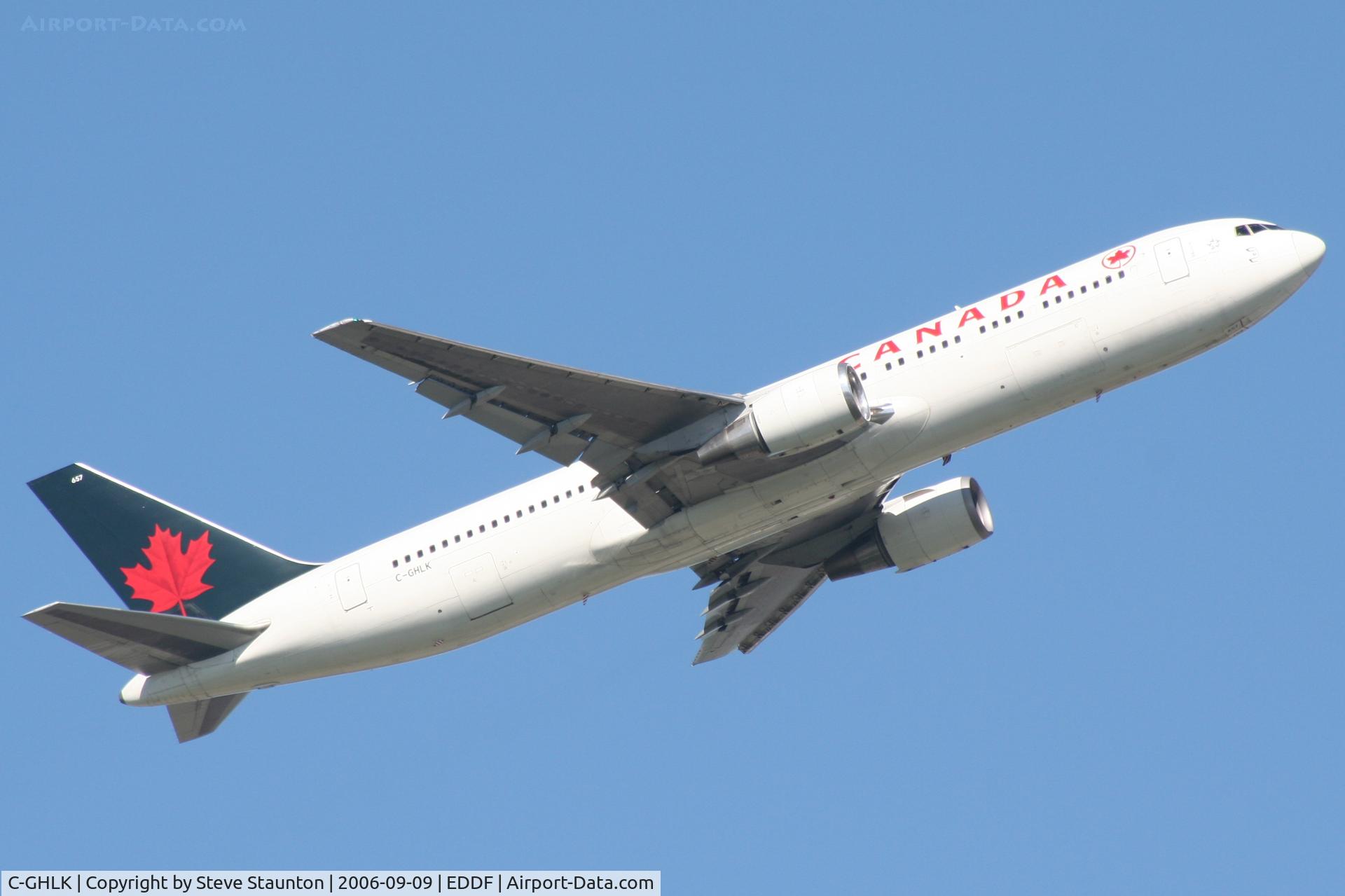 C-GHLK, 1992 Boeing 767-35H C/N 26388, Taken at Frankfurt September 2006