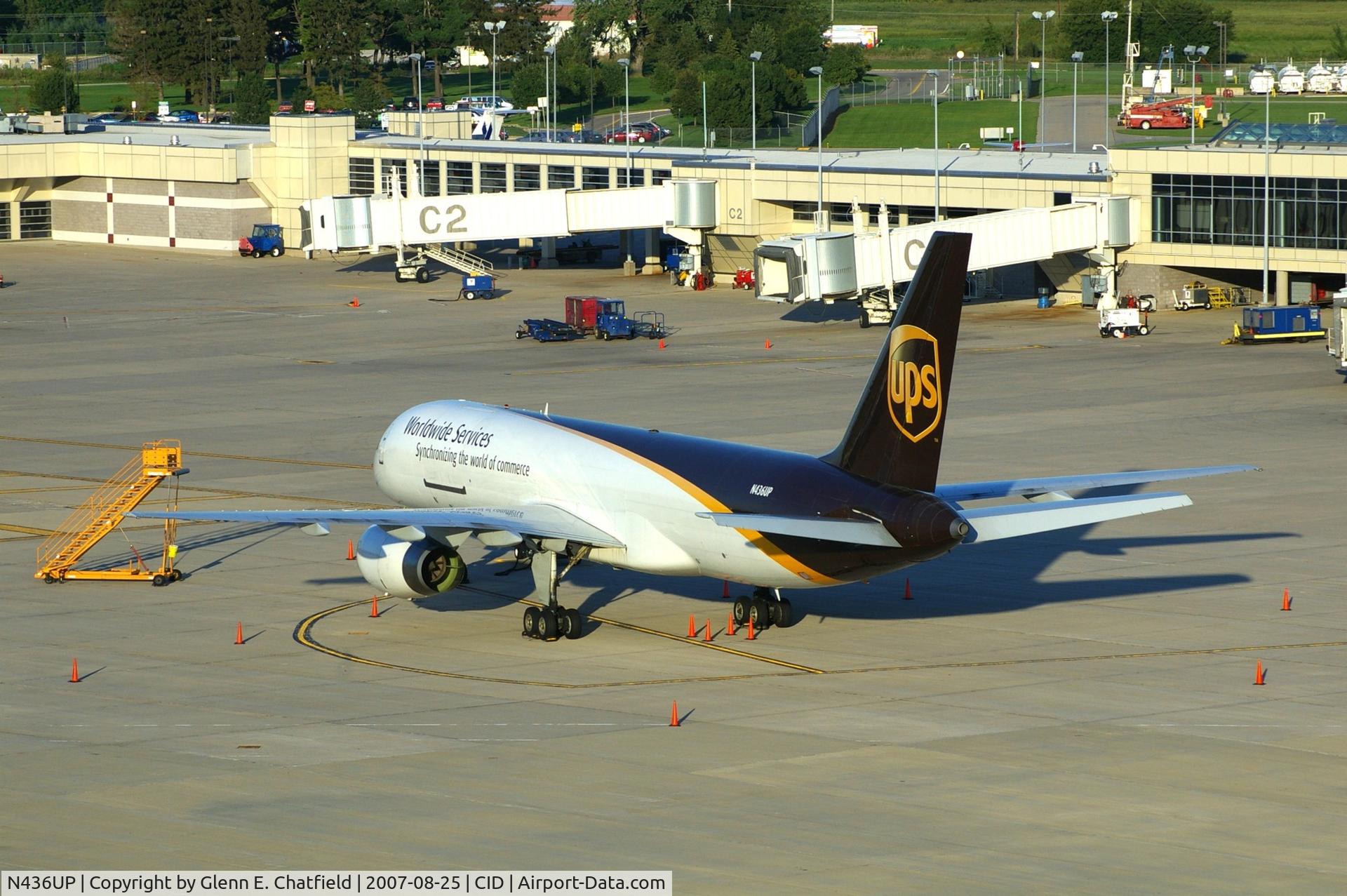 N436UP, 1994 Boeing 757-24APF C/N 25467, On the UPS ramp, waiting until the night to fly
