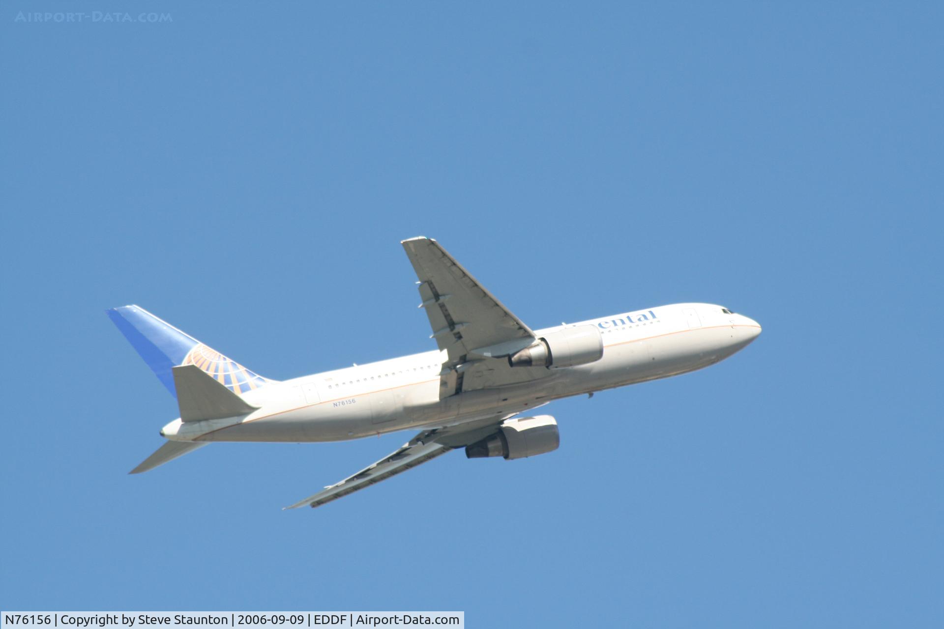 N76156, 2001 Boeing 767-224 C/N 30435, Taken at Frankfurt September 2006