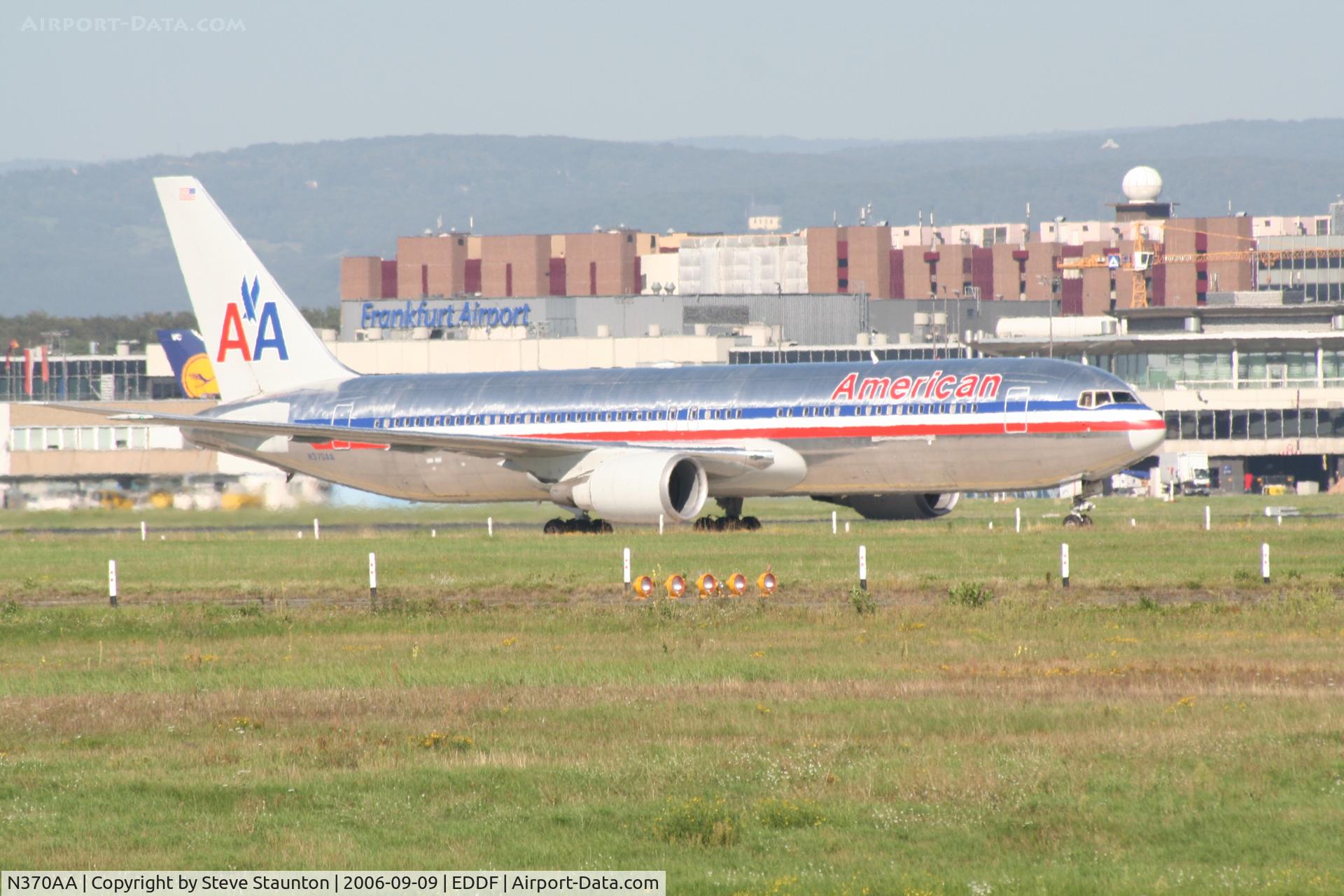 N370AA, 1992 Boeing 767-323 C/N 25197, Taken at Frankfurt September 2006