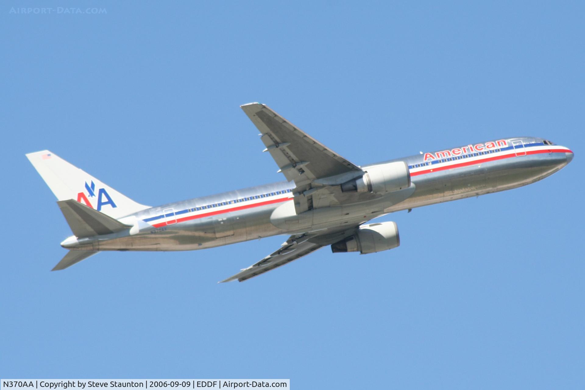 N370AA, 1992 Boeing 767-323 C/N 25197, Taken at Frankfurt September 2006