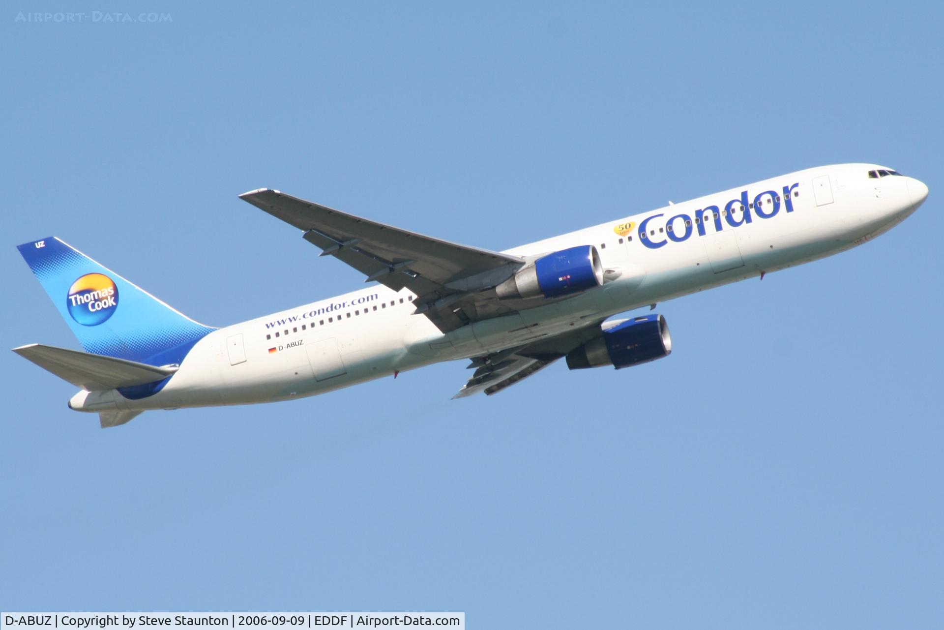 D-ABUZ, 1991 Boeing 767-330/ER C/N 25209, Taken at Frankfurt September 2006