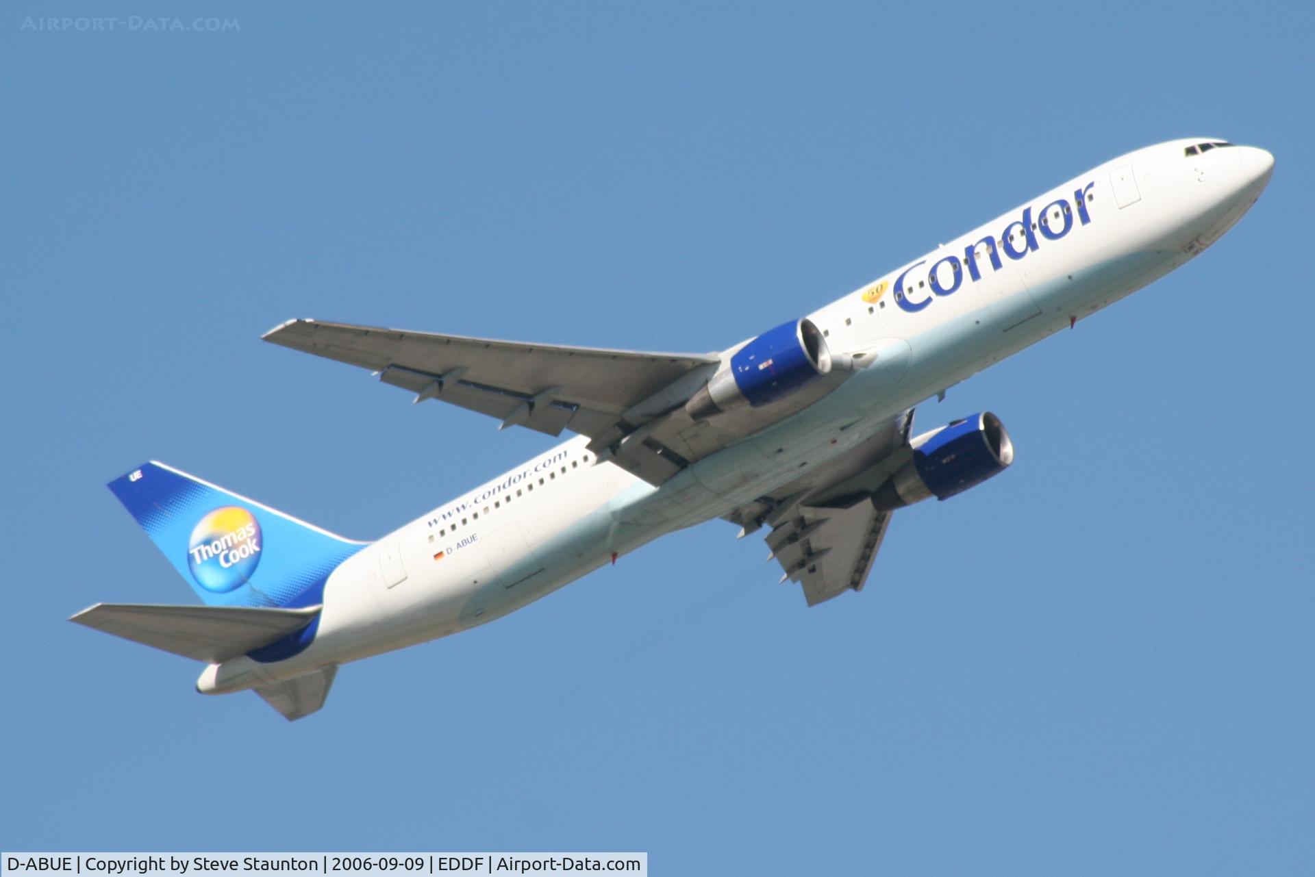 D-ABUE, 1993 Boeing 767-330/ER C/N 26984, Taken at Frankfurt September 2006