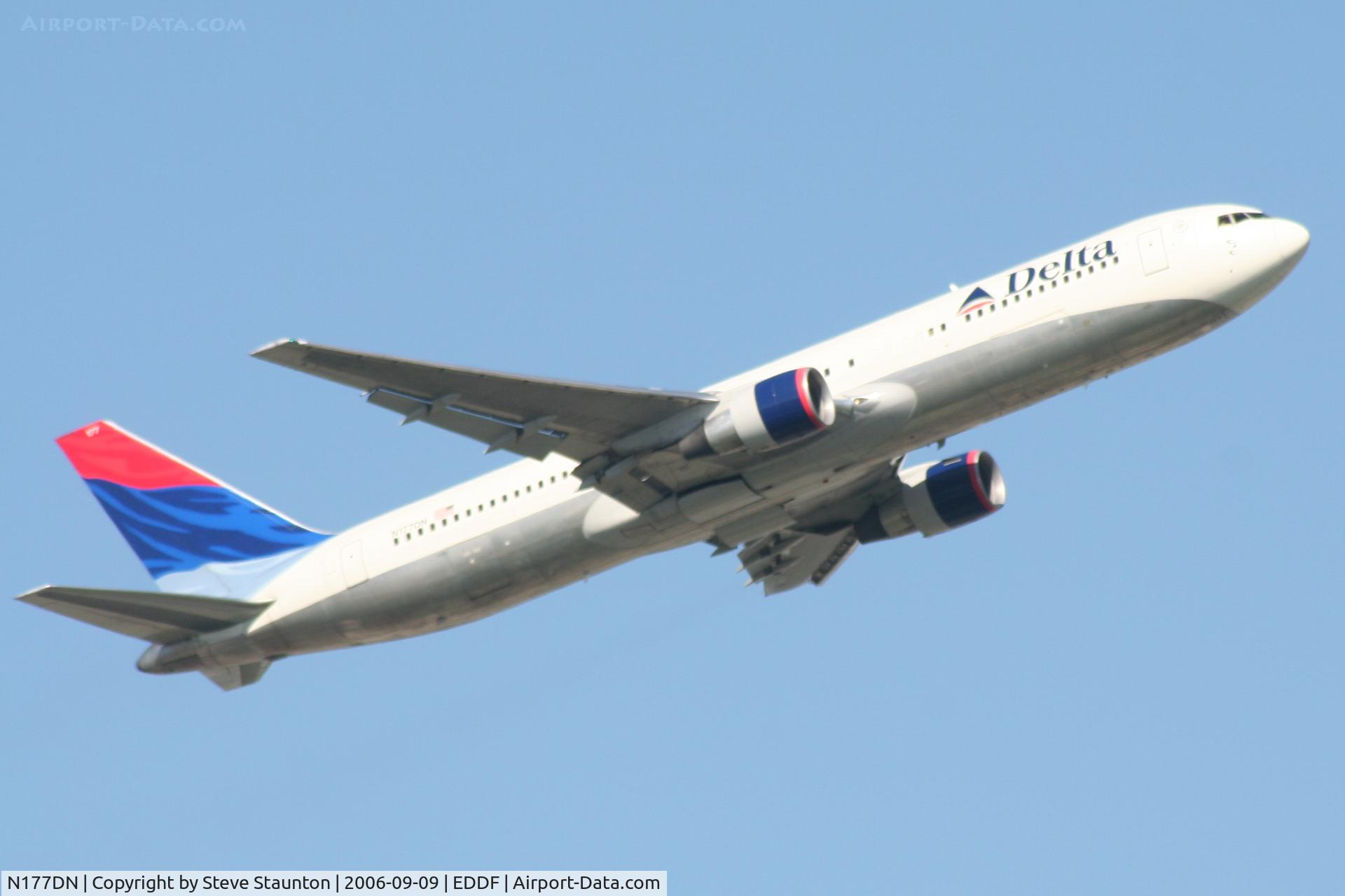 N177DN, 1991 Boeing 767-332 C/N 25122, Taken at Frankfurt September 2006