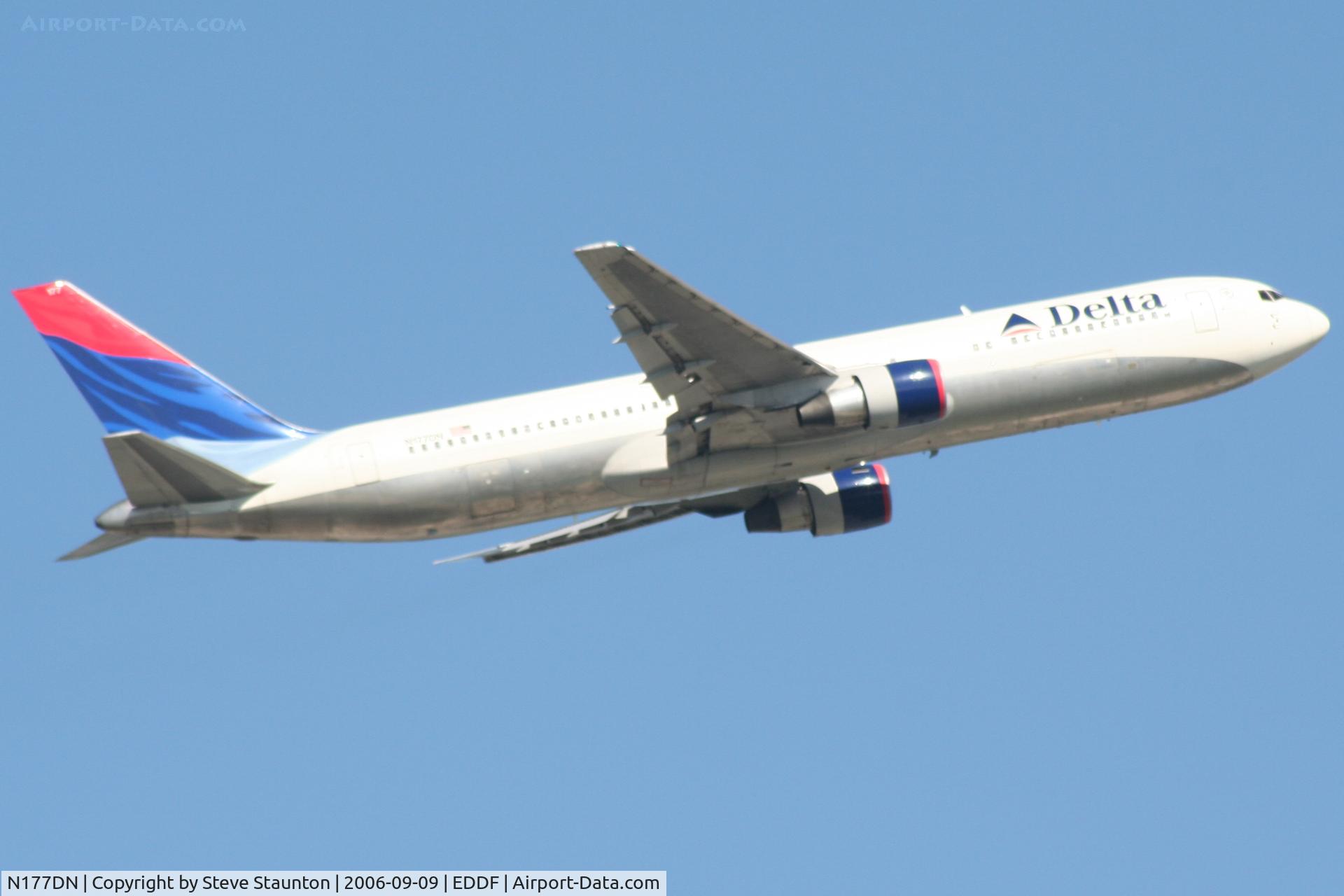 N177DN, 1991 Boeing 767-332 C/N 25122, Taken at Frankfurt September 2006