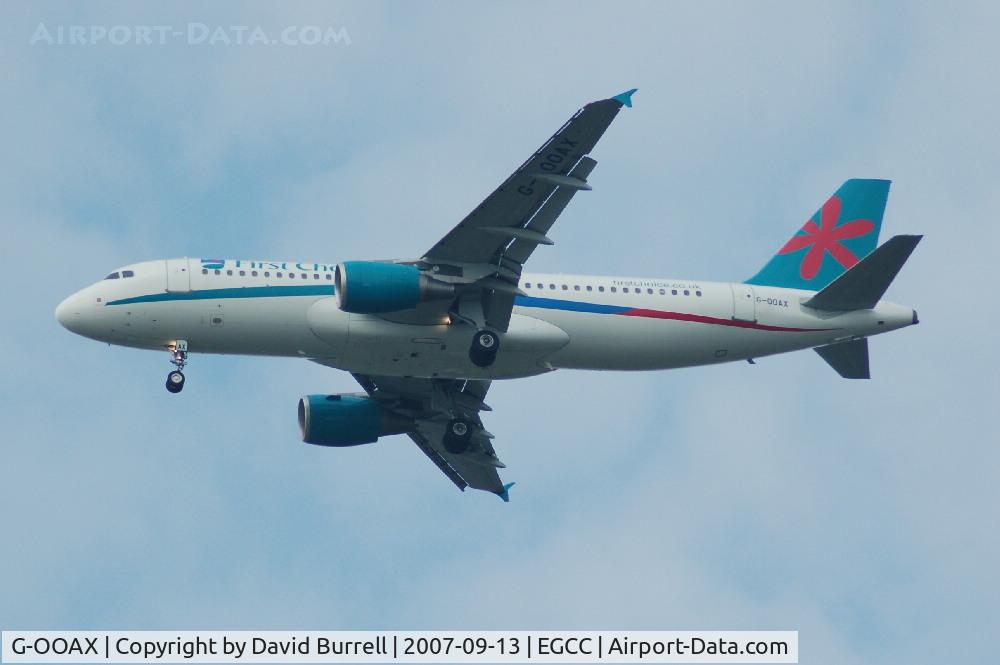 G-OOAX, 2004 Airbus A320-214 C/N 2180, First Choice - Landing