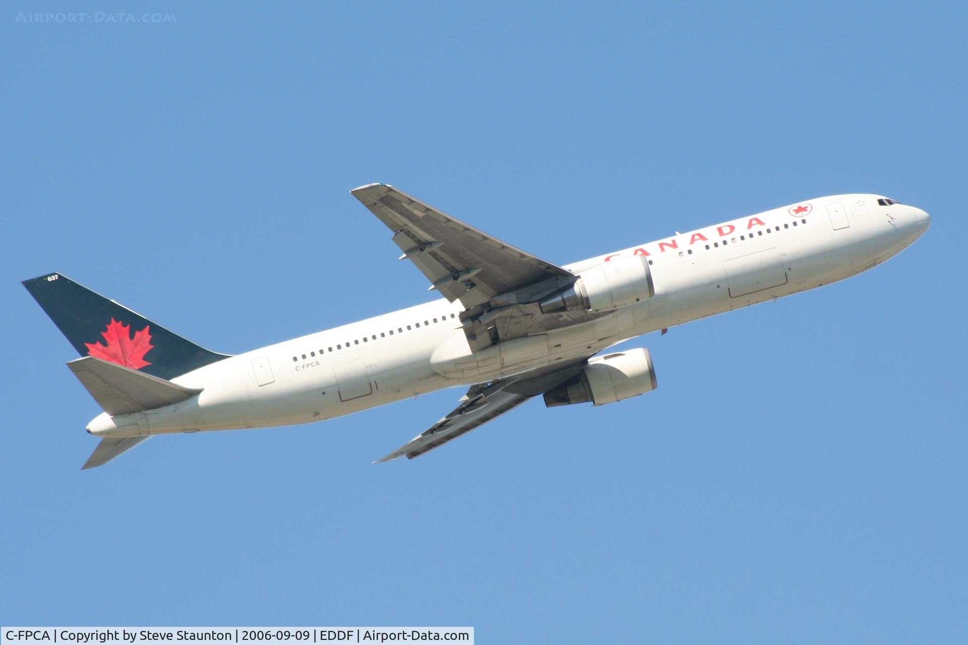 C-FPCA, 1989 Boeing 767-375 C/N 24306, Taken at Frankfurt September 2006