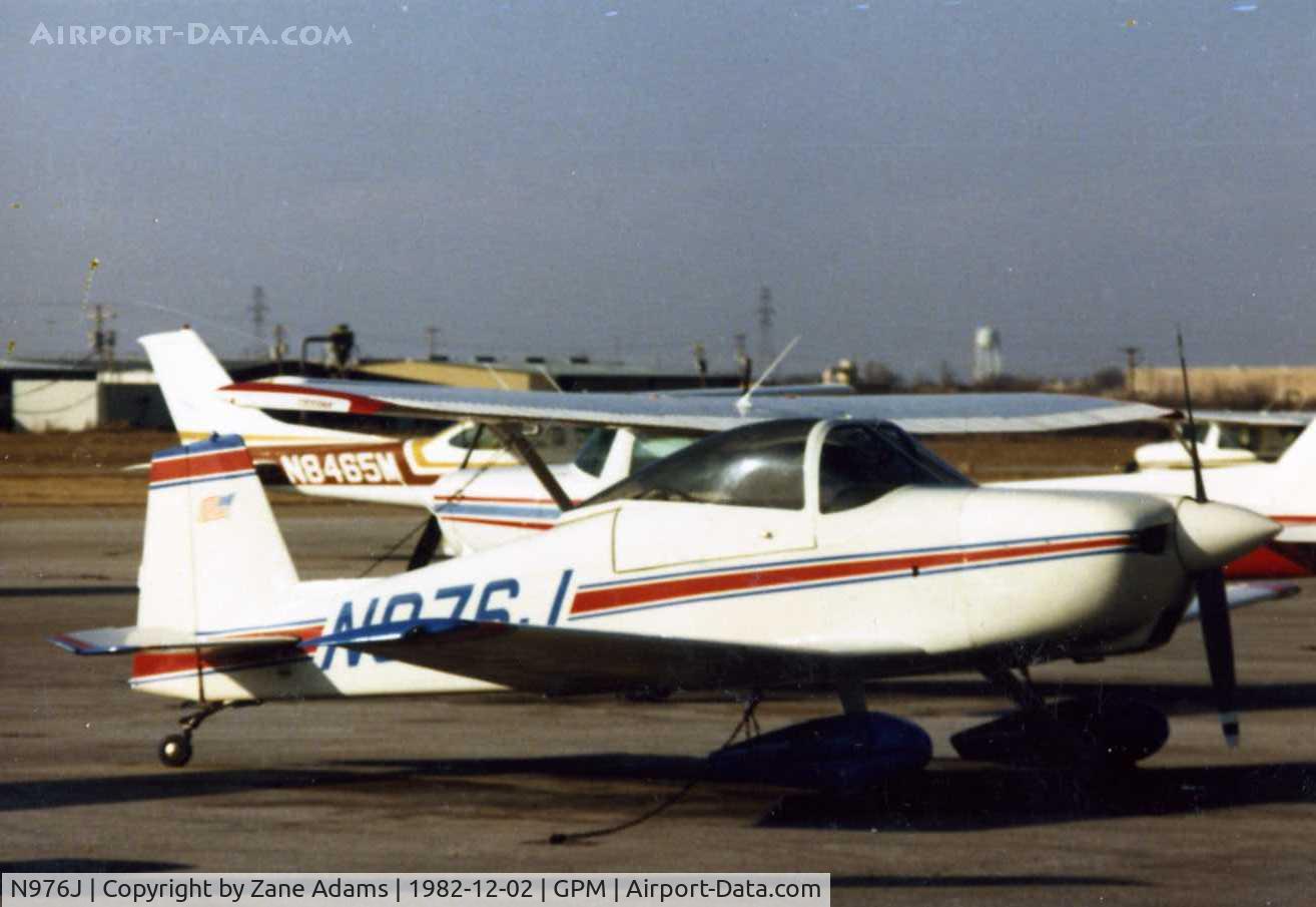N976J, Bushby Mustang II C/N 185, This airplane was involved in an accident Thursday, July 17, 1986 in RUIDOSO, NM - no injuries