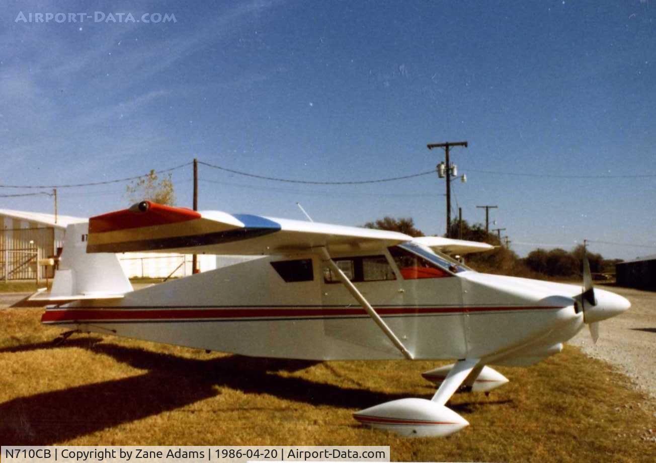 N710CB, 1980 Wittman Tailwind C/N 1 (N710CB), At former Mangham Airport, North Richland Hills, TX