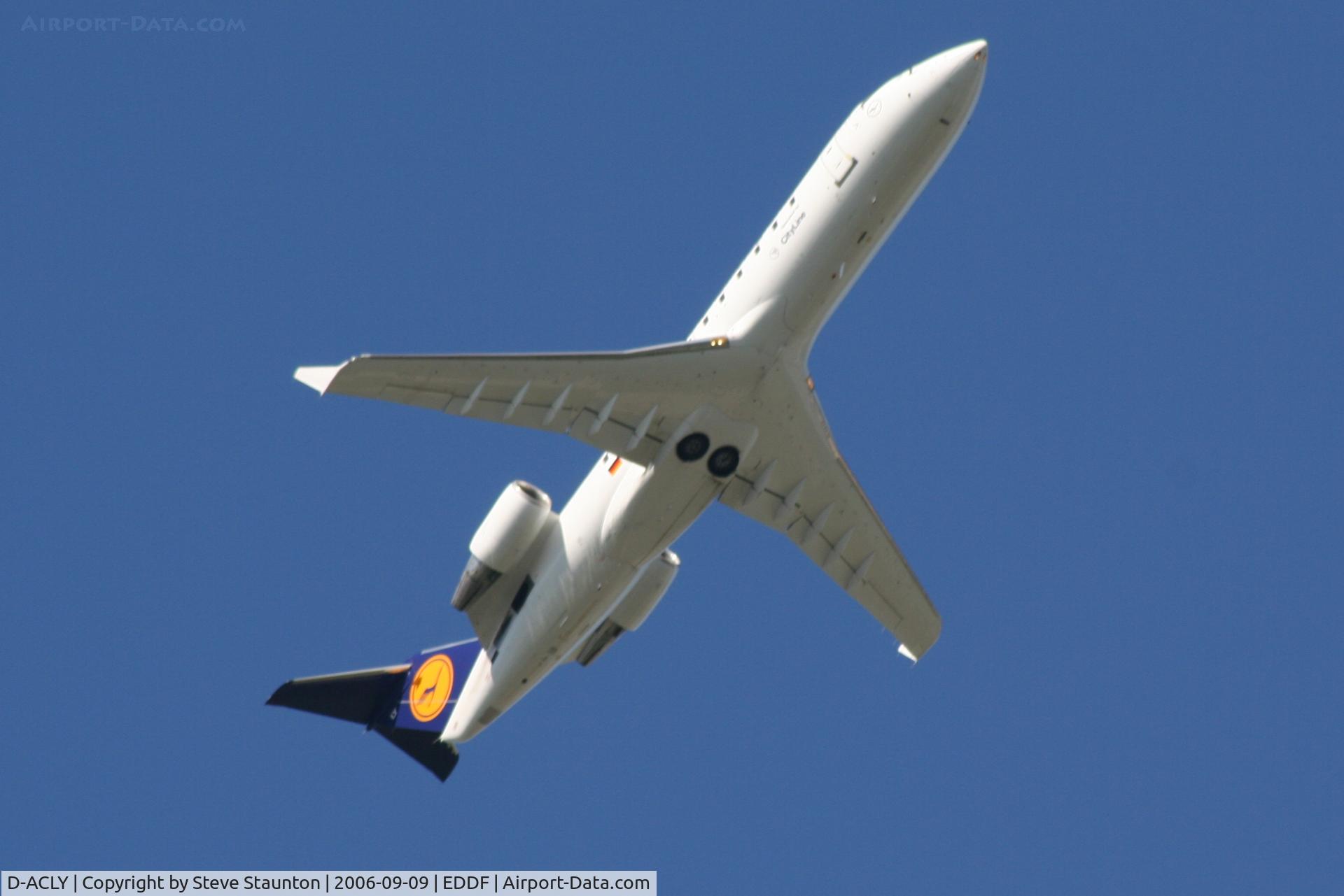 D-ACLY, 1996 Canadair CRJ-200LR (CL-600-2B19) C/N 7119, Taken at Frankfurt September 2006