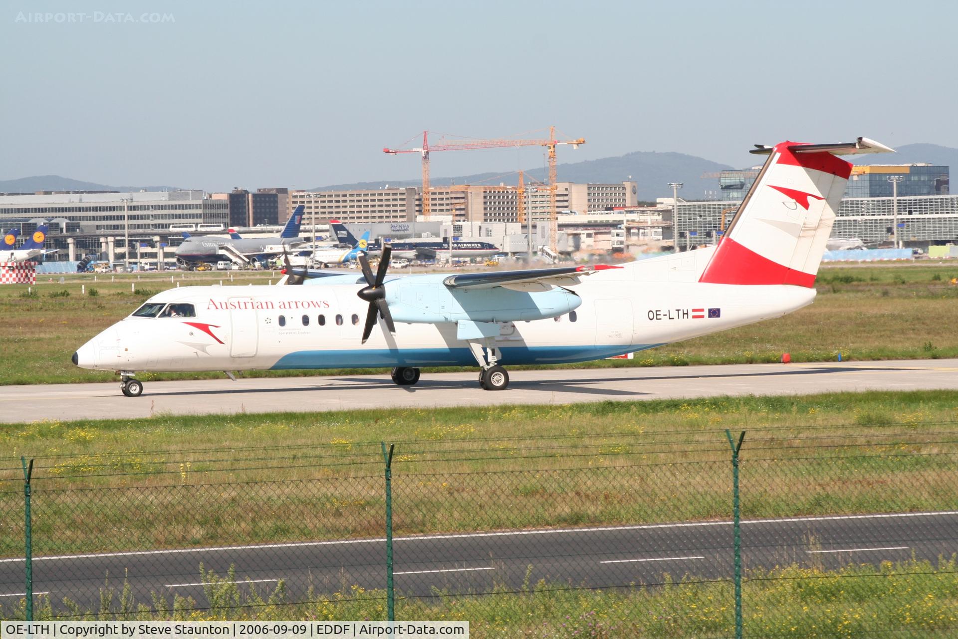 OE-LTH, 1997 De Havilland Canada DHC-8-314Q Dash 8 C/N 442, Taken at Frankfurt September 2006