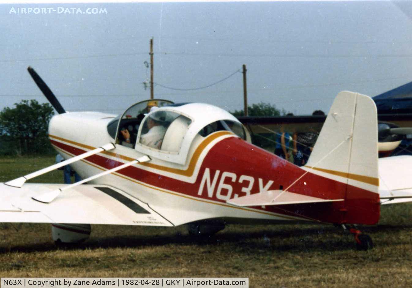 N63X, 1958 Stits SA-3B Playboy C/N E13, Homebuilt