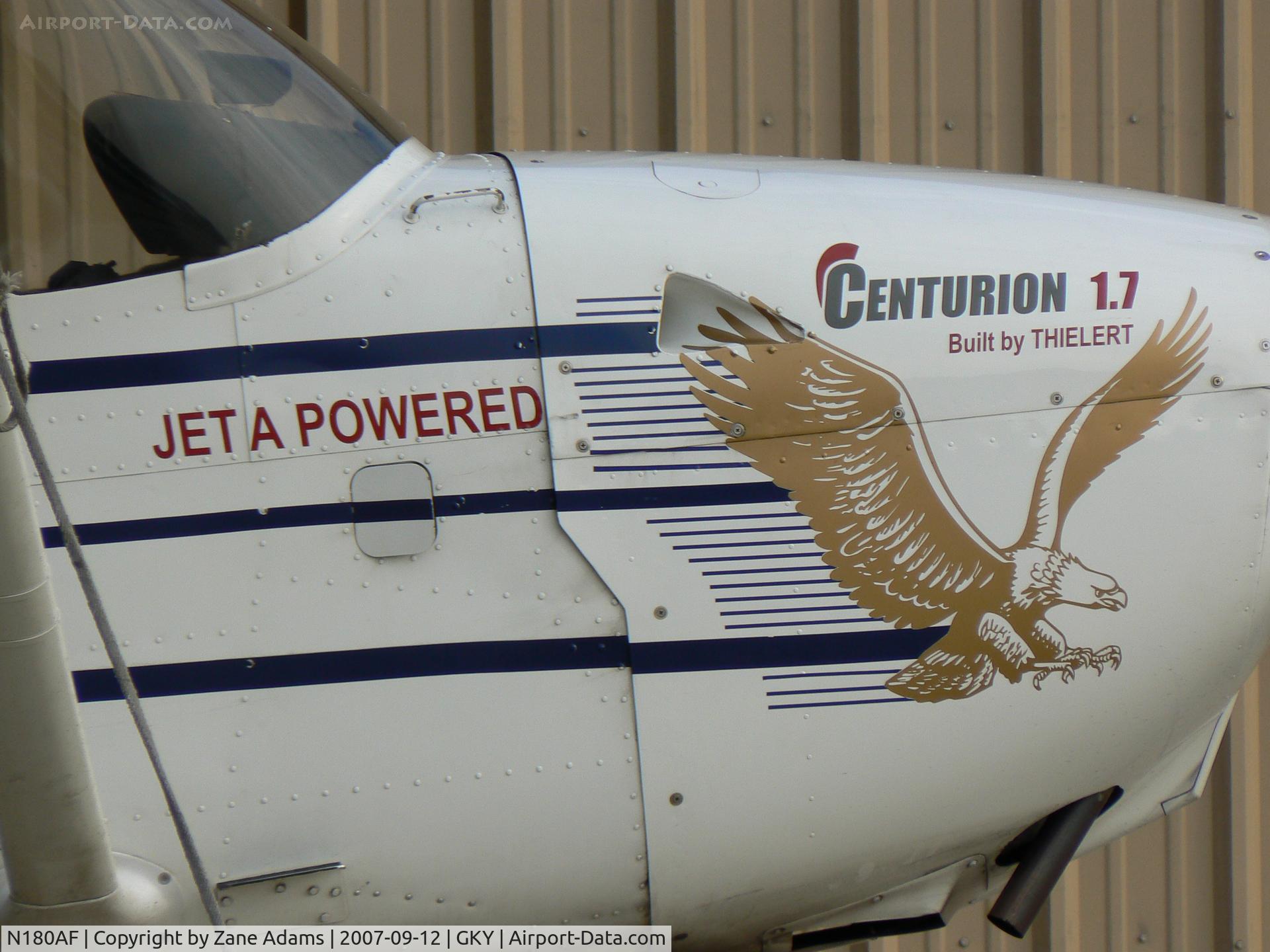 N180AF, 2003 Cessna 172R C/N 17281180, Thielert Centurion kerosene piston engine (Jet A)