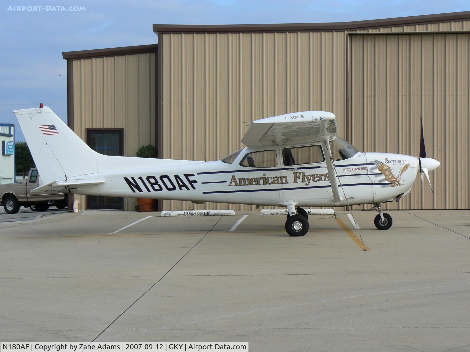 N180AF, 2003 Cessna 172R C/N 17281180, Thielert Centurion kerosene piston engine (Jet A)