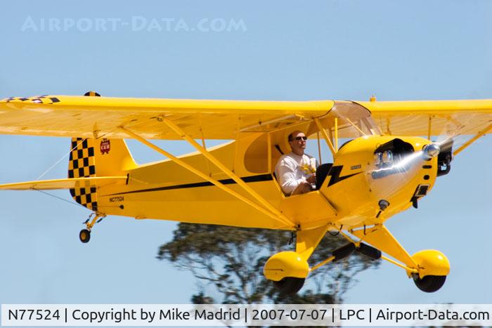 N77524, 1946 Piper J3C-65 Cub Cub C/N 22015, At West Coast Piper Cub Fly-in Lompoc 2007