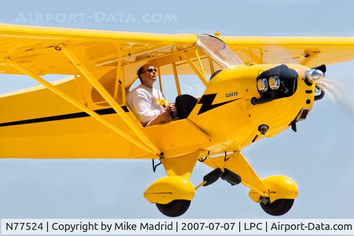 N77524, 1946 Piper J3C-65 Cub Cub C/N 22015, At West Coast Piper Cub Fly-in Lompoc 2007